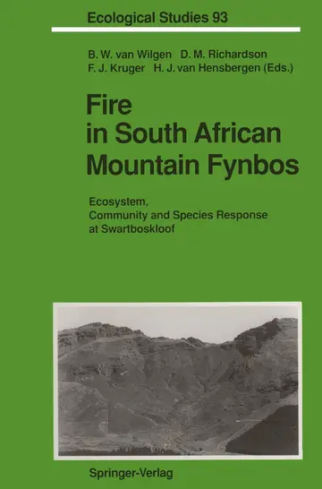 Cover of Fire in South African Mountain Fynbos