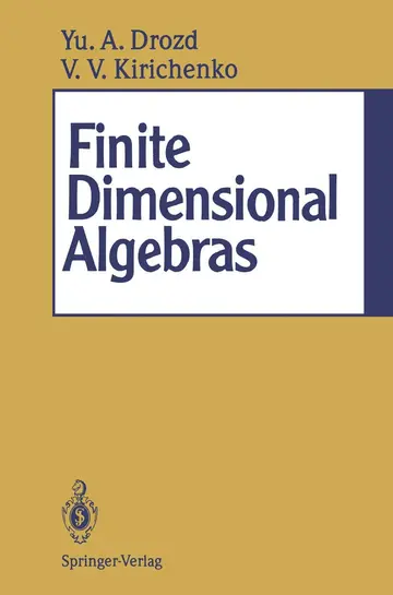 Cover of Finite Dimensional Algebras