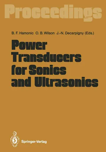 Cover of Power Transducers for Sonics and Ultrasonics