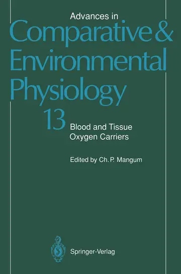 Cover of Blood and Tissue Oxygen Carriers