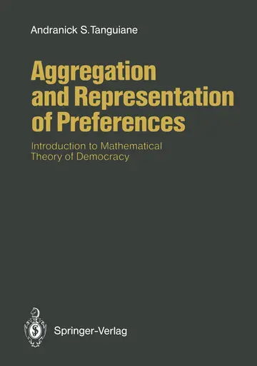 Cover of Aggregation and Representation of Preferences