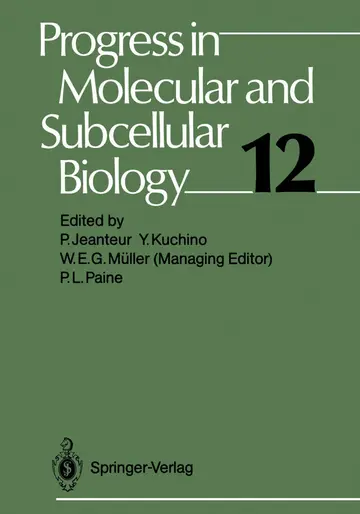 Cover of Progress in Molecular and Subcellular Biology
