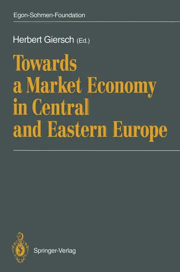 Cover of Towards a Market Economy in Central and Eastern Europe