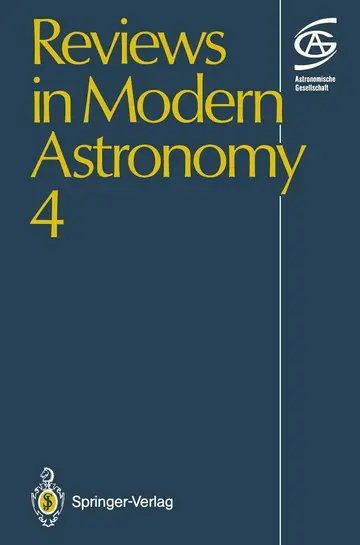 Cover of Reviews in Modern Astronomy