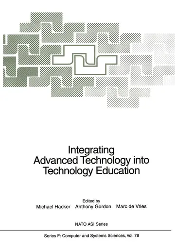 Cover of Integrating Advanced Technology into Technology Education