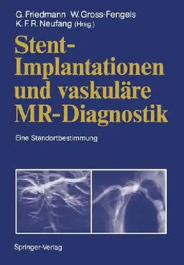 Cover of Stent-Implantationen Und Vaskuläre Mr-Diagnostik