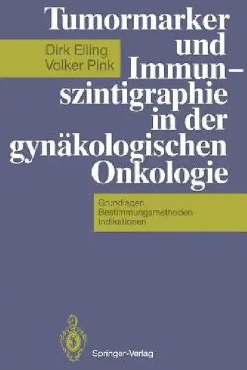 Cover of Tumormarker Und Immunszintigraphie in Der Gynäkologischen Onkologie
