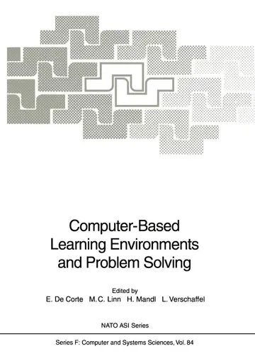 Cover of Computer-Based Learning Environments and Problem Solving