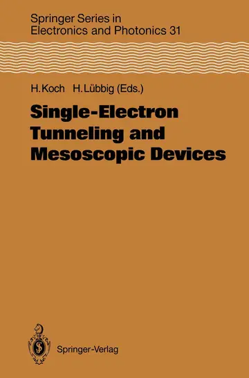 Cover of Single-Electron Tunneling and Mesoscopic Devices