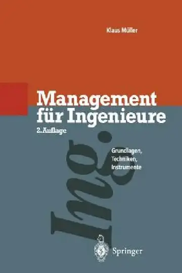 Cover of Management Für Ingenieure