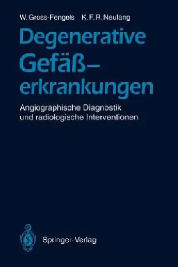 Cover of Degenerative Gefäßerkrankungen