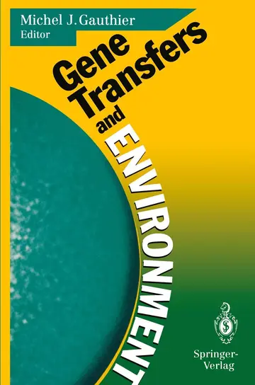 Cover of Gene Transfers and Environment