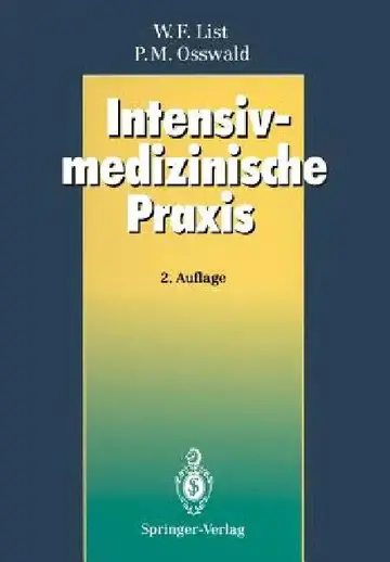 Cover of Intensivmedizinische PRAXIS