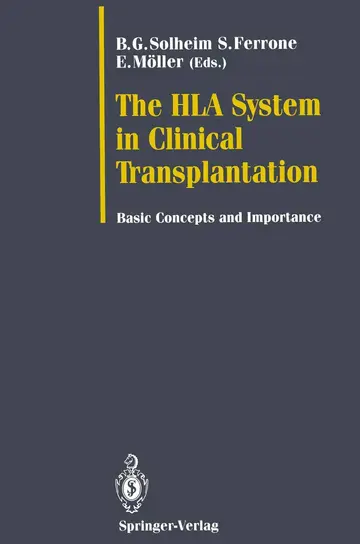Cover of The HLA System in Clinical Transplantation