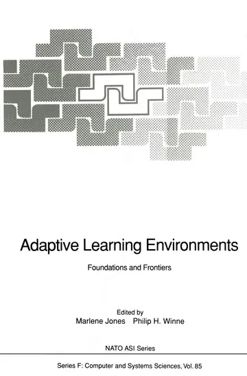 Cover of Adaptive Learning Environments