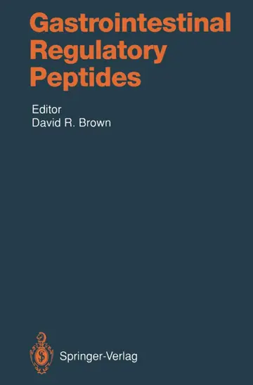 Cover of Gastrointestinal Regulatory Peptides