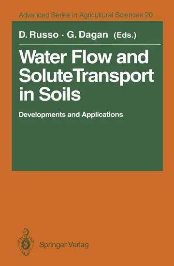 Cover of Water Flow and Solute Transport in Soils