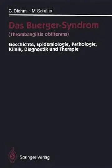 Cover of Das Buerger-Syndrom (Thrombangiitis Obliterans)