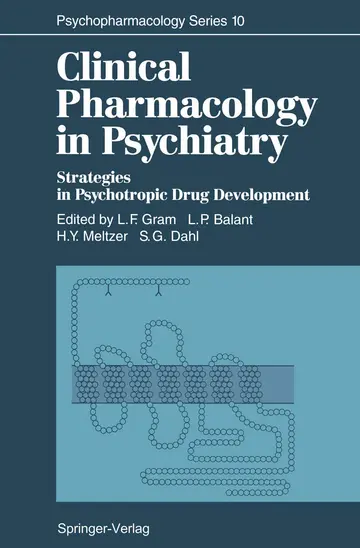 Cover of Clinical Pharmacology in Psychiatry