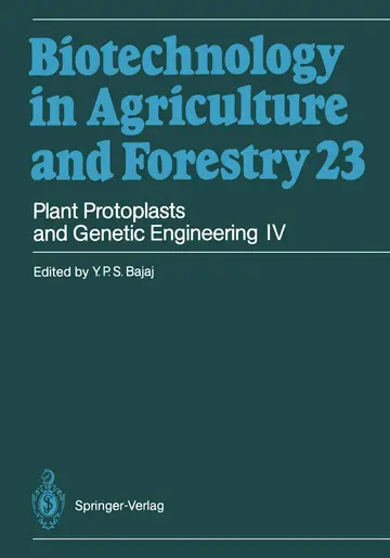 Cover of Plant Protoplasts and Genetic Engineering IV