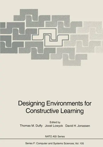 Cover of Designing Environments for Constructive Learning