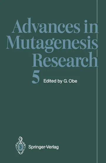 Cover of Advances in Mutagenesis Research
