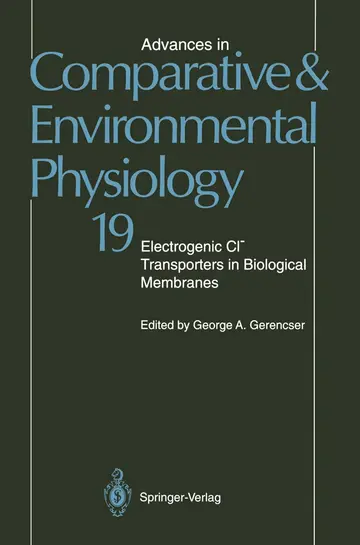 Cover of Advances in Comparative and Environmental Physiology