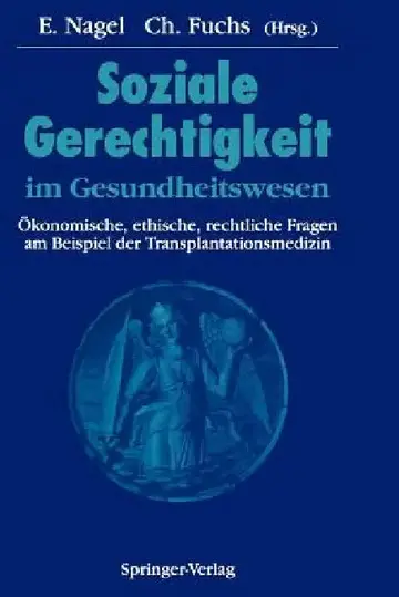 Cover of Soziale Gerechtigkeit Im Gesundheitswesen