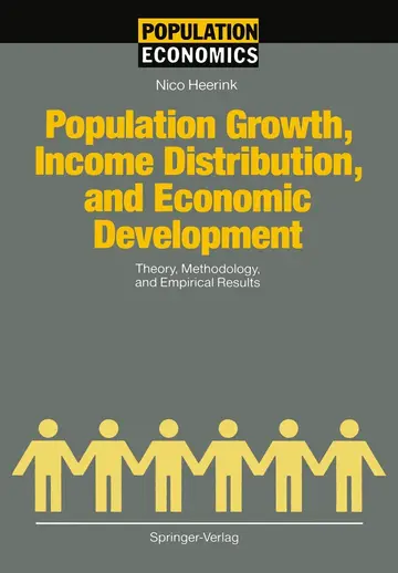 Cover of Population Growth, Income Distribution, and Economic Development
