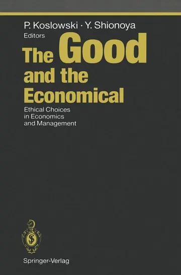Cover of The Good and the Economical