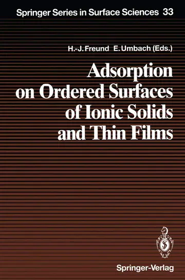 Cover of Adsorption on Ordered Surfaces of Ionic Solids and Thin Films