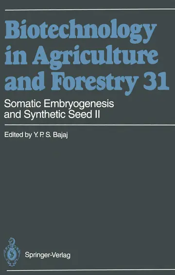 Cover of Somatic Embryogenesis and Synthetic Seed II