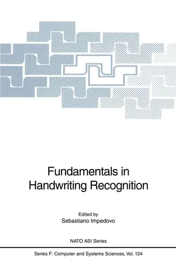 Cover of Fundamentals in Handwriting Recognition