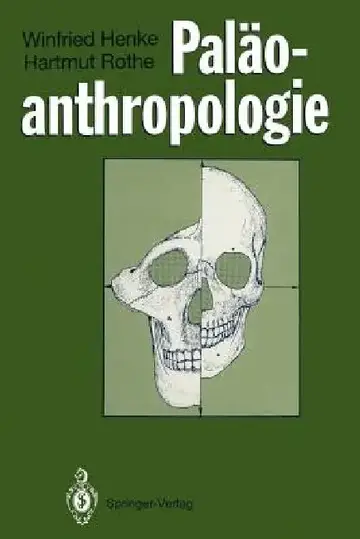 Cover of Paläoanthropologie