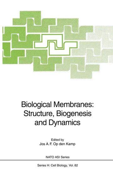 Cover of Biological Membranes