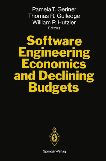 Cover of Software Engineering Economics and Declining Budgets