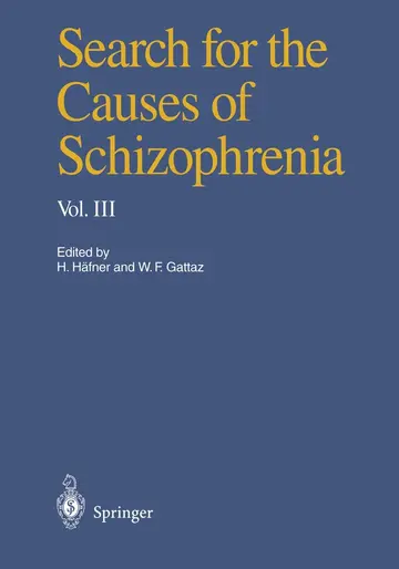 Cover of Search for the Causes of Schizophrenia