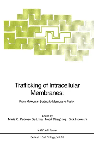 Cover of Trafficking of Intracellular Membranes