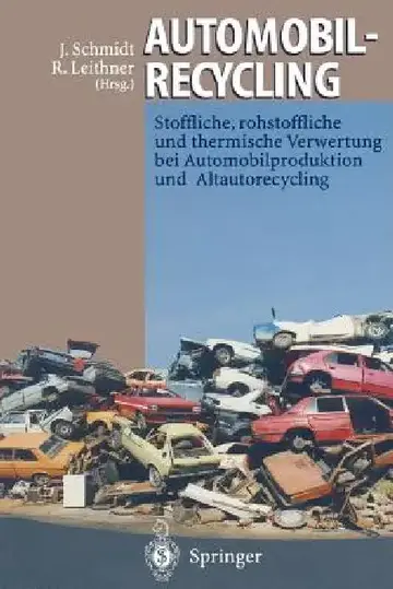 Cover of Automobilrecycling