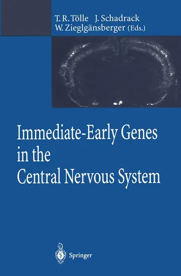 Cover of Immediate-Early Genes in the Central Nervous System