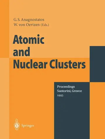 Cover of Atomic and Nuclear Clusters