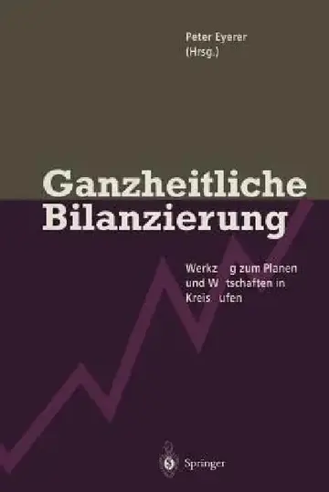 Cover of Ganzheitliche Bilanzierung