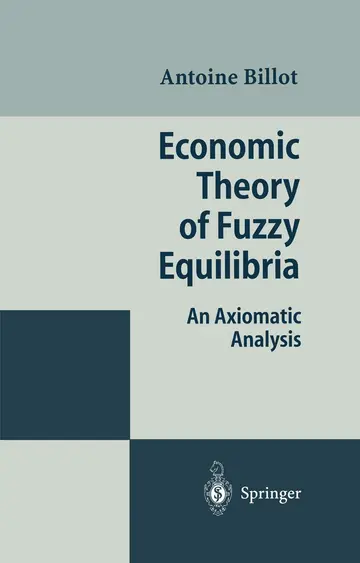 Cover of Economic Theory of Fuzzy Equilibria