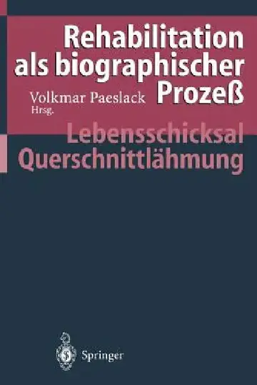 Cover of Rehabilitation ALS Biographischer Prozeß