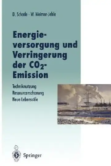 Cover of Energieversorgung Und Verringerung Der Co2-Emission