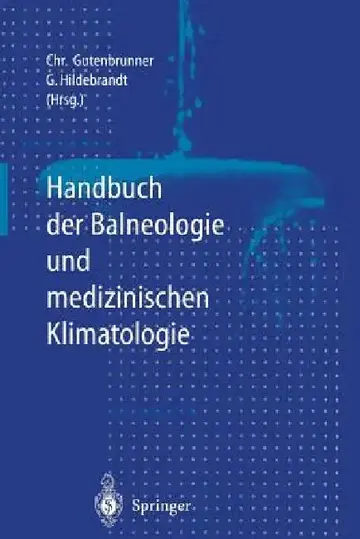 Cover of Handbuch Der Balneologie Und Medizinischen Klimatologie