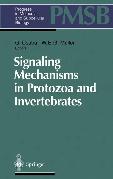 Cover of Signaling Mechanisms in Protozoa and Invertebrates