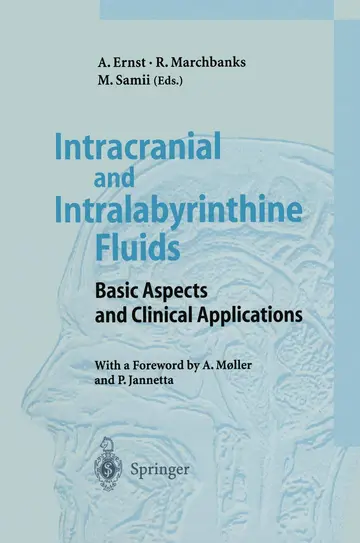 Cover of Intracranial and Intralabyrinthine Fluids