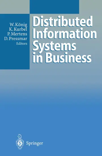 Cover of Distributed Information Systems in Business
