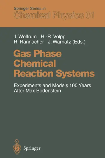 Cover of Gas Phase Chemical Reaction Systems